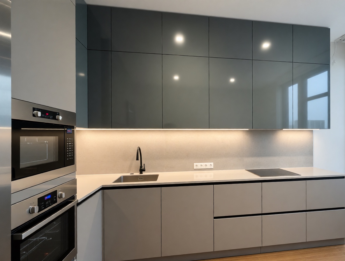 Классическая угловая кухня