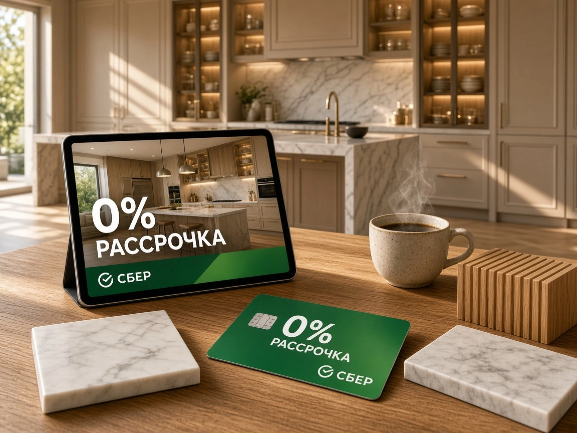 Рассрочка до 6 месяцев — без процентов. Только для клиентов Сбербанка